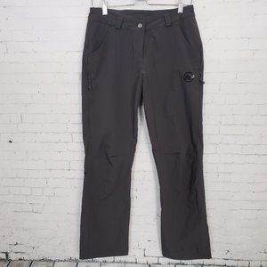 Mammut Traleika Soft Shell Pants Size 8 Dark Gray